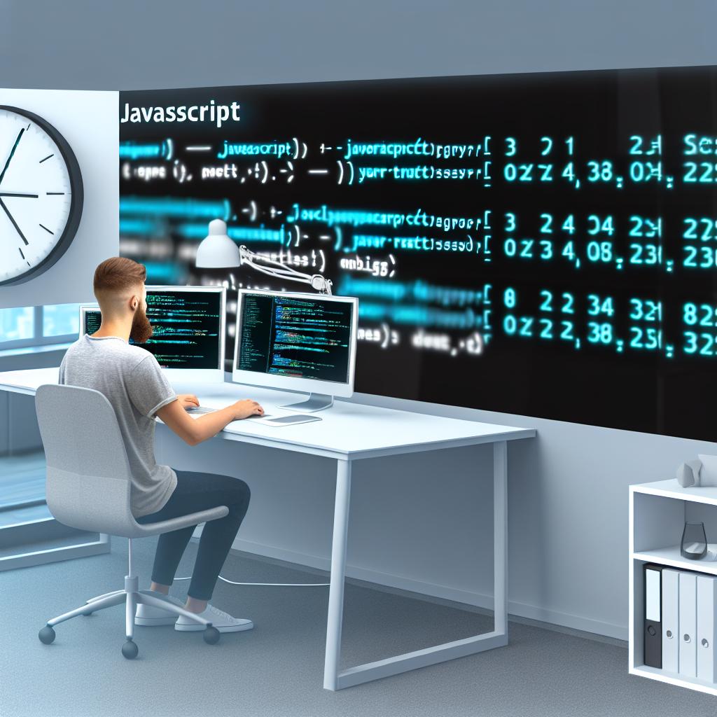 javascript developer home Images High Quality Grahic JavaScript Developer Salary Hourly&Monthly Rates 2023 - Smartbrain Blog